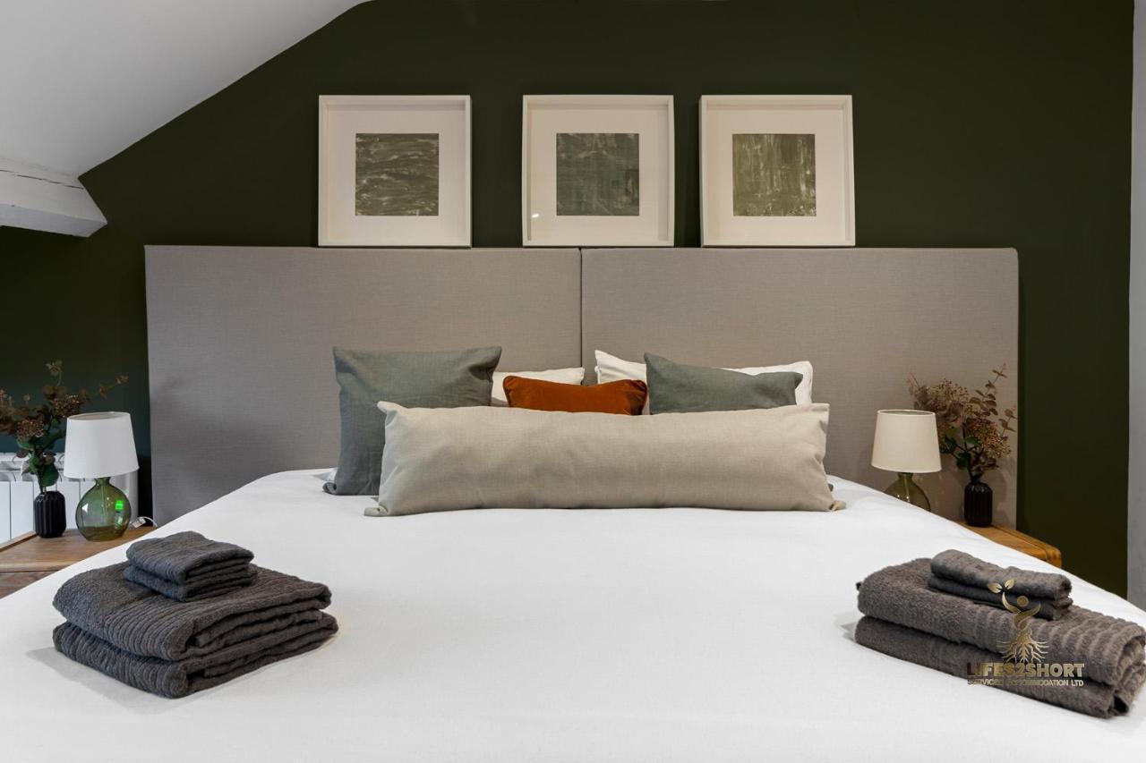 Luxe Courtyard Apartment For 4 Near Exeter City Centre Exterior foto